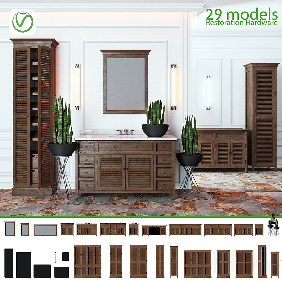 Restoration Hardware - Shutter - 2011 - v-ray 